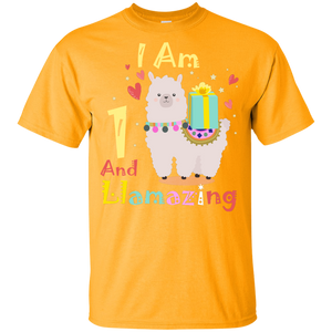 Cute Llamazing Llama Amazing 1st Birthday Shirt KA01 - cute-llamazing-llama-amazing-1st-birthday-shirt-ka01-vivianstorescom-4