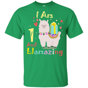 Cute Llamazing Llama Amazing 1st Birthday Shirt KA01 - cute-llamazing-llama-amazing-1st-birthday-shirt-ka01-vivianstorescom-5