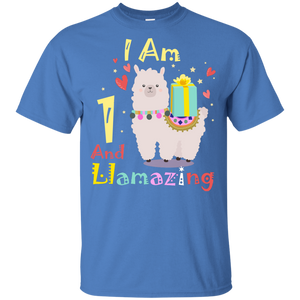 Cute Llamazing Llama Amazing 1st Birthday Shirt KA01 - cute-llamazing-llama-amazing-1st-birthday-shirt-ka01-vivianstorescom-6