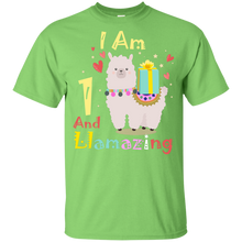 Load image into Gallery viewer, Cute Llamazing Llama Amazing 1st Birthday Shirt KA01 - cute-llamazing-llama-amazing-1st-birthday-shirt-ka01-vivianstorescom-7