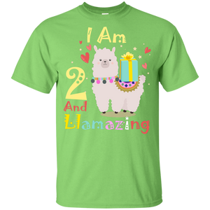 Cute Llamazing Llama Amazing 2nd Birthday Shirt KA01 - cute-llamazing-llama-amazing-2nd-birthday-shirt-ka01-vivianstorescom-7