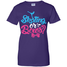 Load image into Gallery viewer, Cute Skating or Bows Gender Reveal Party Shirt KA01 - cute-skating-or-bows-gender-reveal-party-shirt-ka01-vivianstorescom-10