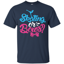 Load image into Gallery viewer, Cute Skating or Bows Gender Reveal Party Shirt KA01 - cute-skating-or-bows-gender-reveal-party-shirt-ka01-vivianstorescom-2