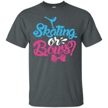 Load image into Gallery viewer, Cute Skating or Bows Gender Reveal Party Shirt KA01 - cute-skating-or-bows-gender-reveal-party-shirt-ka01-vivianstorescom-3