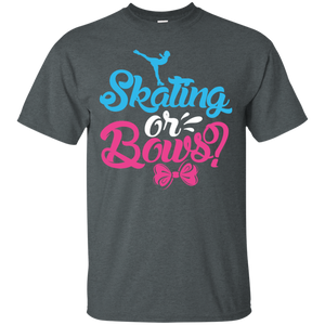 Cute Skating or Bows Gender Reveal Party Shirt KA01 - cute-skating-or-bows-gender-reveal-party-shirt-ka01-vivianstorescom-3