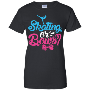 Cute Skating or Bows Gender Reveal Party Shirt KA01 - cute-skating-or-bows-gender-reveal-party-shirt-ka01-vivianstorescom-8