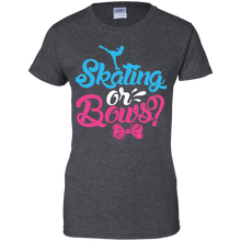 Load image into Gallery viewer, Cute Skating or Bows Gender Reveal Party Shirt KA01 - cute-skating-or-bows-gender-reveal-party-shirt-ka01-vivianstorescom-9