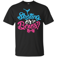 Load image into Gallery viewer, Cute Skating or Bows Gender Reveal Party Shirt KA01 - cute-skating-or-bows-gender-reveal-party-shirt-ka01-vivianstorescom