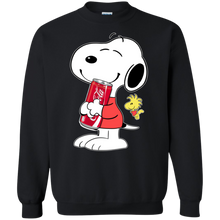 Load image into Gallery viewer, Cute Snoopy Hug Coca Cola Can Funny Drinking Shirt KA01 - cute-snoopy-hug-coca-cola-can-funny-drinking-shirt-ka01-vivianstorescom-5