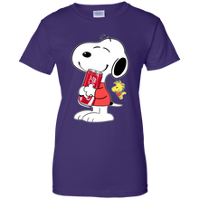 Load image into Gallery viewer, Cute Snoopy Hug Coca Cola Can Funny Drinking Shirt KA01 - cute-snoopy-hug-coca-cola-can-funny-drinking-shirt-ka01-vivianstorescom-7