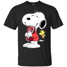 Load image into Gallery viewer, Cute Snoopy Hug Dr Pepper Can Funny Drinking Shirt KA01 - cute-snoopy-hug-dr-pepper-can-funny-drinking-shirt-ka01-vivianstorescom