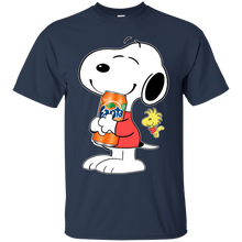 Load image into Gallery viewer, Cute Snoopy Hug Fanta Can Funny Drinking Shirt KA01 - cute-snoopy-hug-fanta-can-funny-drinking-shirt-ka01-vivianstorescom-2