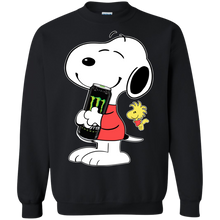 Load image into Gallery viewer, Cute Snoopy Hug Monster Can Funny Drinking Shirt KA01 - cute-snoopy-hug-monster-can-funny-drinking-shirt-ka01-vivianstorescom-5