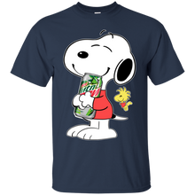 Load image into Gallery viewer, Cute Snoopy Hug Mountain Dew Can Funny Drinking Shirt KA01 - cute-snoopy-hug-mountain-dew-can-funny-drinking-shirt-ka01-vivianstorescom-2