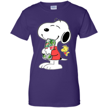 Load image into Gallery viewer, Cute Snoopy Hug Mountain Dew Can Funny Drinking Shirt KA01 - cute-snoopy-hug-mountain-dew-can-funny-drinking-shirt-ka01-vivianstorescom-8