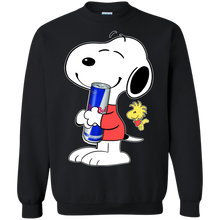 Load image into Gallery viewer, Cute Snoopy Hug Red Bull Can Funny Drinking Shirt KA01 - cute-snoopy-hug-red-bull-can-funny-drinking-shirt-ka01-vivianstorescom-5