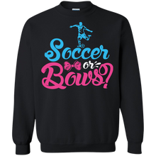 Load image into Gallery viewer, Cute Soccer or Bows Gender Reveal Party Shirt KA01 - cute-soccer-or-bows-gender-reveal-party-shirt-ka01-vivianstorescom-6