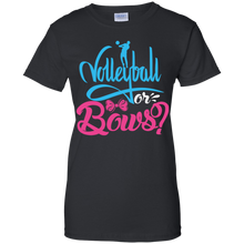 Load image into Gallery viewer, Cute Volleyball or Bows Gender Reveal Party Shirt KA01 - cute-volleyball-or-bows-gender-reveal-party-shirt-ka01-vivianstorescom-8