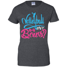 Load image into Gallery viewer, Cute Volleyball or Bows Gender Reveal Party Shirt KA01 - cute-volleyball-or-bows-gender-reveal-party-shirt-ka01-vivianstorescom-9