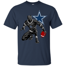 Load image into Gallery viewer, Dallas Cowboys Football Black Panther T-Shirt - dallas-cowboys-football-black-panther-t-shirt-vivianstorescom
