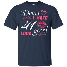 Load image into Gallery viewer, Damn I Make 41 Birthday Look Good T-shirt HA01 - damn-i-make-41-birthday-look-good-t-shirt-ha01-vivianstorescom-2
