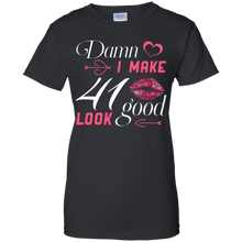Load image into Gallery viewer, Damn I Make 41 Birthday Look Good T-shirt HA01 - damn-i-make-41-birthday-look-good-t-shirt-ha01-vivianstorescom-7