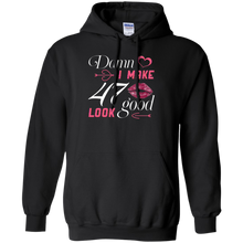 Load image into Gallery viewer, Damn I Make 47 Birthday Look Good T-shirt HA01 - damn-i-make-47-birthday-look-good-t-shirt-ha01-vivianstorescom-3