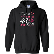Load image into Gallery viewer, Damn I Make 48 Birthday Look Good T-shirt HA01 - damn-i-make-48-birthday-look-good-t-shirt-ha01-vivianstorescom-3