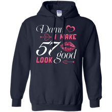 Load image into Gallery viewer, Damn I Make 57 Birthday Look Good T-shirt HA01 - damn-i-make-57-birthday-look-good-t-shirt-ha01-vivianstorescom-4