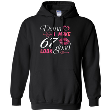 Load image into Gallery viewer, Damn I Make 67 Birthday Look Good T-shirt HA01 - damn-i-make-67-birthday-look-good-t-shirt-ha01-vivianstorescom-3