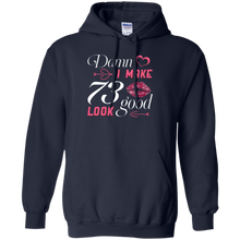 Load image into Gallery viewer, Damn I Make 73 Birthday Look Good T-shirt HA01 - damn-i-make-73-birthday-look-good-t-shirt-ha01-vivianstorescom-4