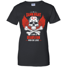 Load image into Gallery viewer, Damn Right I Am A Bears Fan Win Or Lose Football Shirt LT01 - damn-right-i-am-a-bears-fan-win-or-lose-football-shirt-lt01-vivianstorescom-8