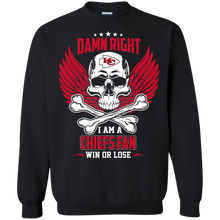 Load image into Gallery viewer, Damn Right I Am A Chiefs Fan Win Or Lose Football Shirt LT01 - damn-right-i-am-a-chiefs-fan-win-or-lose-football-shirt-lt01-vivianstorescom-6
