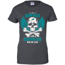 Load image into Gallery viewer, Damn Right I Am A Dolphins Fan Win Or Lose Football Shirt LT01 - damn-right-i-am-a-dolphins-fan-win-or-lose-football-shirt-lt01-vivianstorescom-9
