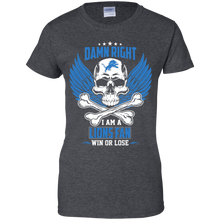 Load image into Gallery viewer, Damn Right I Am A Lions Fan Win Or Lose Football Shirt LT01 - damn-right-i-am-a-lions-fan-win-or-lose-football-shirt-lt01-vivianstorescom-9