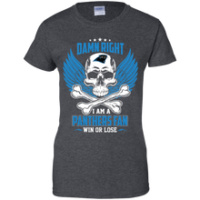 Load image into Gallery viewer, Damn Right I Am A Panthers Fan Win Or Lose Football Shirt LT01 - damn-right-i-am-a-panthers-fan-win-or-lose-football-shirt-lt01-vivianstorescom-8