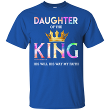Load image into Gallery viewer, Daughter Of The King For Daughter Love Dad T-shirt VA02 - daughter-of-the-king-for-daughter-love-dad-t-shirt-va02-vivianstorescom-2