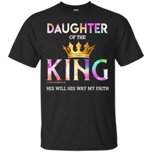 Load image into Gallery viewer, Daughter Of The King For Daughter Love Dad T-shirt VA02 - daughter-of-the-king-for-daughter-love-dad-t-shirt-va02-vivianstorescom