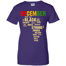 Load image into Gallery viewer, December Afro Color Words African Birthday Shirt HT01 - december-afro-color-words-african-birthday-shirt-ht01-vivianstorescom-10