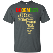 Load image into Gallery viewer, December Afro Color Words African Birthday Shirt HT01 - december-afro-color-words-african-birthday-shirt-ht01-vivianstorescom-3
