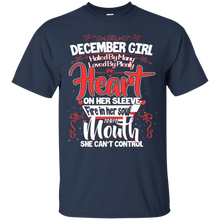 Load image into Gallery viewer, December Girl A Mouth She Can't Control Birthday Shirt LT01 - december-girl-a-mouth-she-cant-control-birthday-shirt-lt01-vivianstorescom-2