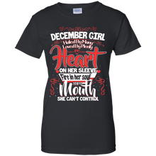 Load image into Gallery viewer, December Girl A Mouth She Can't Control Birthday Shirt LT01 - december-girl-a-mouth-she-cant-control-birthday-shirt-lt01-vivianstorescom-7