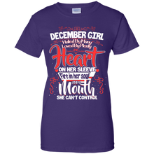 Load image into Gallery viewer, December Girl A Mouth She Can't Control Birthday Shirt LT01 - december-girl-a-mouth-she-cant-control-birthday-shirt-lt01-vivianstorescom-8