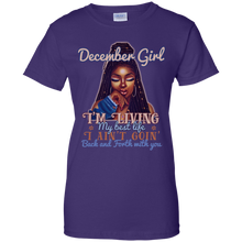 Load image into Gallery viewer, December Girl - I'm Living My Best Life Birthday Shirt HT01 - december-girl-im-living-my-best-life-birthday-shirt-ht01-vivianstorescom-10
