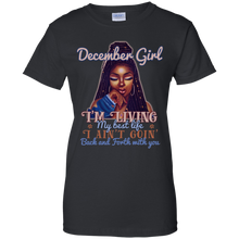 Load image into Gallery viewer, December Girl - I'm Living My Best Life Birthday Shirt HT01 - december-girl-im-living-my-best-life-birthday-shirt-ht01-vivianstorescom-8