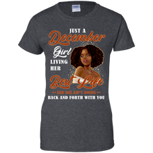 Load image into Gallery viewer, December Girl Living My Best Life Birthday Shirt VA01 - december-girl-living-my-best-life-birthday-shirt-va01-vivianstorescom-9