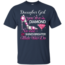 Load image into Gallery viewer, December Girl No One Shines Brighter Than You Do Shirt HA01 - december-girl-no-one-shines-brighter-than-you-do-shirt-ha01-vivianstorescom-2
