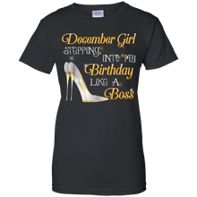 Load image into Gallery viewer, December Girl Stepping Into My Birthday Like A Boss Tee HA01 - december-girl-stepping-into-my-birthday-like-a-boss-tee-ha01-vivianstorescom-7