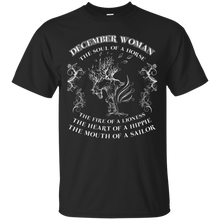 Load image into Gallery viewer, December Woman The Soul Of A Horse Art Shirt LT01 - december-woman-the-soul-of-a-horse-art-shirt-lt01-vivianstorescom