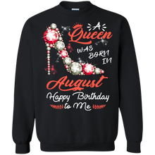 Load image into Gallery viewer, Diamond Woman A Queen Was Born In August Birthday Shirt VA01 - diamond-woman-a-queen-was-born-in-august-birthday-shirt-va01-vivianstorescom-5